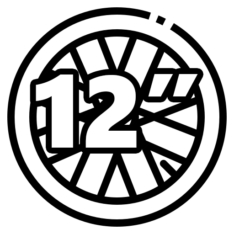 12"