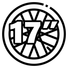 17"