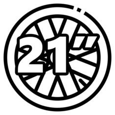 21"