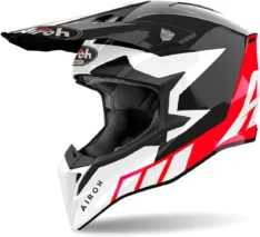CASCO AIROH CROSS WRAAP HRT RELOADED RED GLOSS ROJO BRILLO – WRR55 CASCO AIROH CROSS WRAAP HRT RELOADED RED GLOSS ROJO BRILLO – WRR55